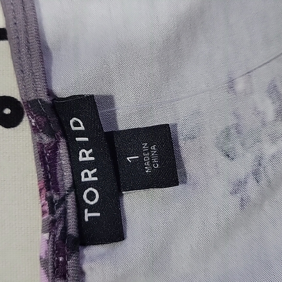 Torrid Women's Mini Jersey Trapeze Dress Size 1X - Picture 10 of 11